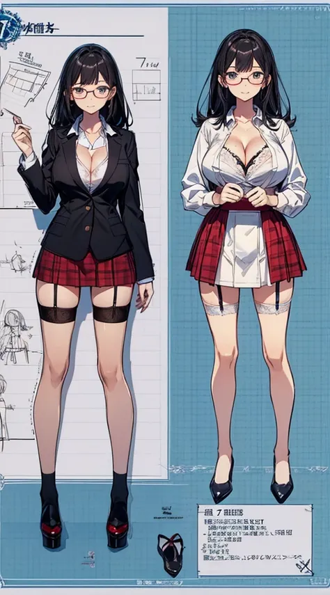 girl, alone, whole body, From head to toe, Are standing, (Huge Saggy Tits:1.3),

Character design sheet, Character Reference Sheet, 設計図のSchematic, Drafting, Blueprint, Schematic,
((Character design sheet:1.7, Character Reference Sheet:1.7,)),

anime/cartoo...