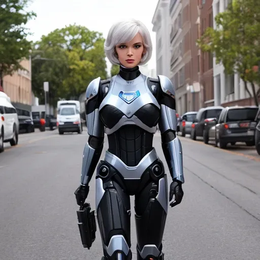 bimbo　female robocop