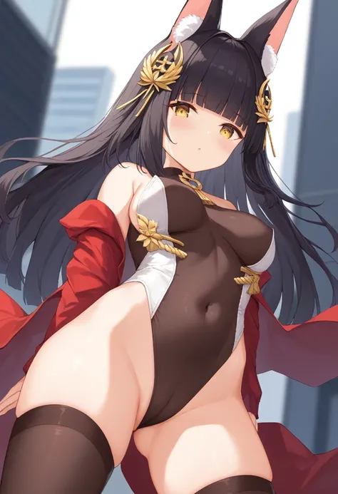 score_9, score_8_up, score_7_up, source_anime, Idealized Forms, Natural Light, details background, blurry background, extremely detailed,cartoons girl are standing wearing a futuristic outfit, 1girl,breasts,ass visible through thighs,bodysuit,covered navel...