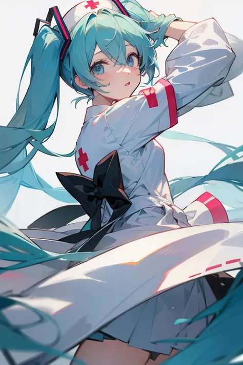 hatsune miku、nurse、