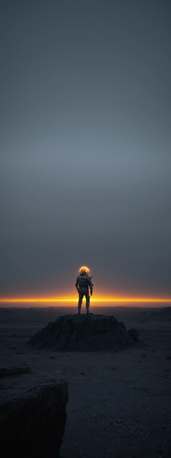 realistic,score_9, score_8_up, score_7_up, 
mysterious astronaut silhouette, extraterrestrial landscape, large glowing rectangle, shadowy figure, shadowy hands, monochromatic, sci-fi atmosphere, rocky terrain, ethereal glow, otherworldly setting, isolated ...