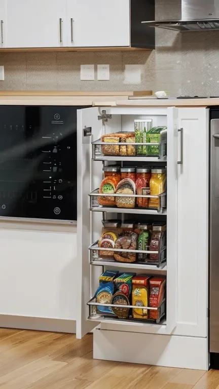 a large, modern appliance in your kitchen, with a bright touch screen that shows you all the available options. You can select between different types of foods, set cooking temperature and time by simply touching the screen. Besides, This Smart Food Organi...