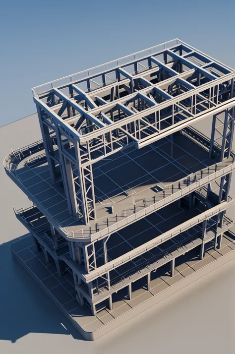 Structural Infrastructure 3D Modeling Digital Design, using 3D printing