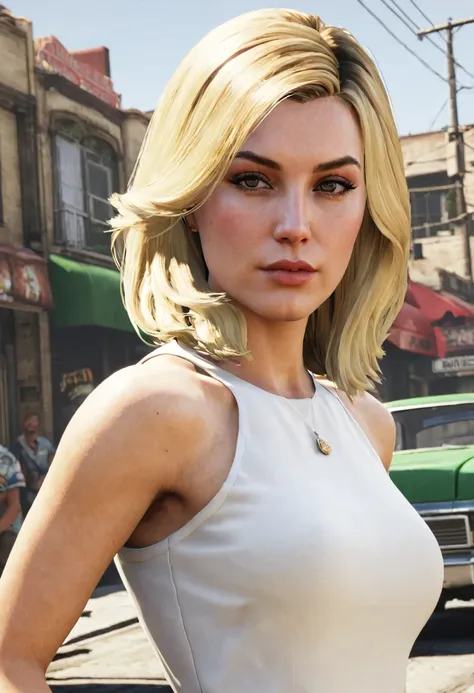 GTA 5 COVER BLONDE WOMAN MOD