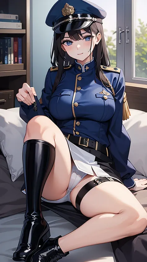 Sexy woman in uniform 