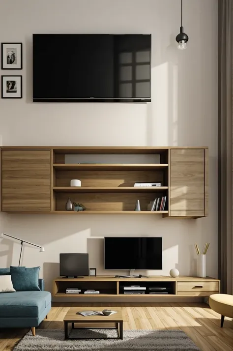 Create a room with a television 