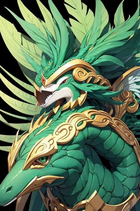 quetzalcoatl WHITE BACKGROUND