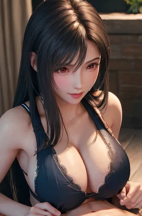 (penis:1.4),pov,paizuri,1boy,heter, large breasts, grabbing, deepskin,(light blue bikini swimwear:1.1),nsfw smile, blush,(masterpiece, best quality:1.4),(best quality:1.4) ,unreal engine,masterpiece,(black hair,blue dip-dye hair), (blush smile:1.1),highly ...