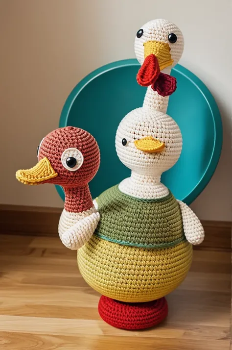 Crochet duck 