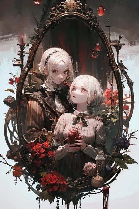 The Monstrously Cannibalism Clockwork Thorny Mirror Pools from Bloodborne.