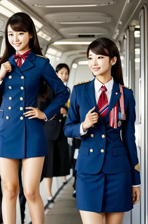 Stewardess uniform and South Korea 