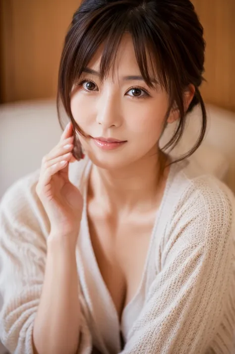 ((Highest quality)), ((masterpiece)), (detailed), Japanese,Beauty,Mature Woman