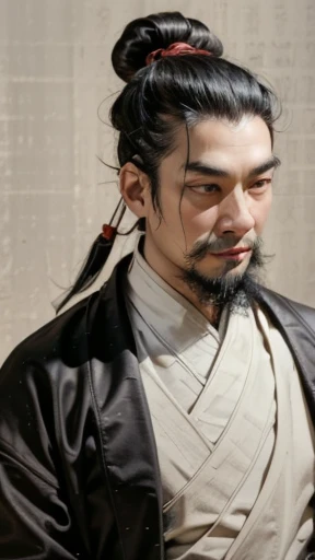 oriental、man in simple ancient chinese costume、ancient chinese hairstyle male、highest quality、masterpiece、ultra-high resolution、...