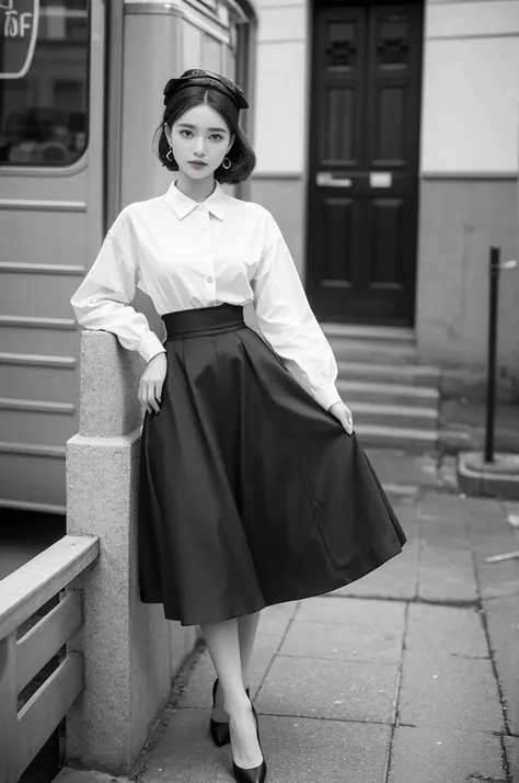 Fashion in the 50s was a period full of elegance and retro charm，The fashion of this period was thin waist.、Features a full skirt and exquisite details。Here are some of the key elements of 50s fashion： A-line skirt：50年代的女性时尚以A-line skirt为主，This type of ski...