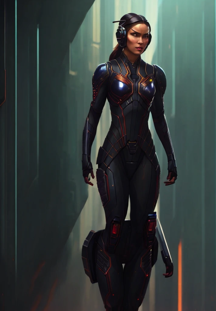 midbody photo of the most beautiful artwork in the world featuring [gorgeous asian female humanoid|cyborg:0.3], spaceship locati...