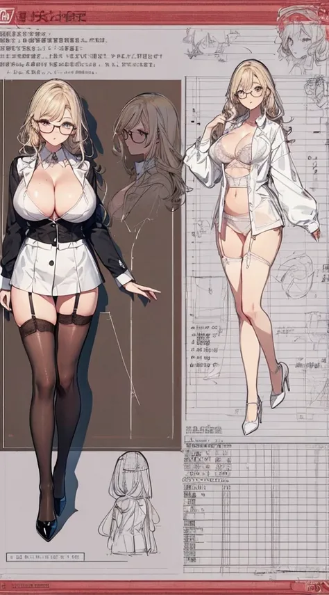 girl, alone, whole body, From head to toe, Are standing, (Huge Saggy Tits:1.3),

Character design sheet, Character Reference Sheet, 設計図のSchematic, Drafting, Blueprint, Schematic,
((Character design sheet:1.7, Character Reference Sheet:1.7,)),

anime/cartoo...