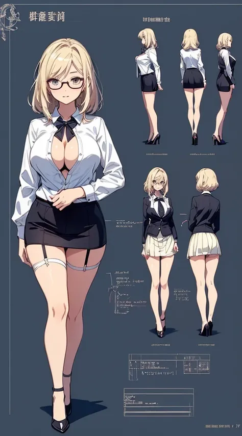 girl, alone, whole body, From head to toe, Are standing, (Huge Saggy Tits:1.3),

Character design sheet, Character Reference Sheet, 設計図のSchematic, Drafting, Blueprint, Schematic,
((Character design sheet:1.7, Character Reference Sheet:1.7,)),

anime/cartoo...