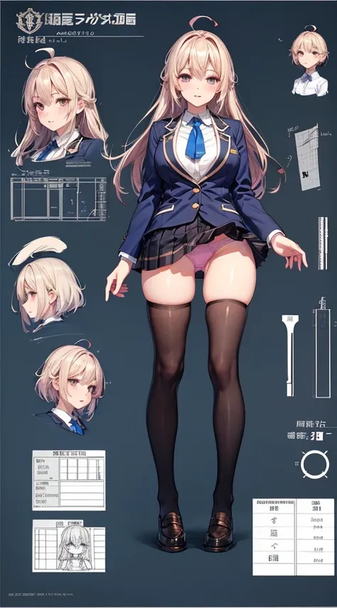 girl, alone, whole body, From head to toe, Are standing, (Huge_chest:1.3),

Character design sheet, Character Reference Sheet, 設計図のSchematic, Drafting, Blueprint, Schematic,
((Character design sheet:1.7, Character Reference Sheet:1.7,)),

anime/cartoon cha...