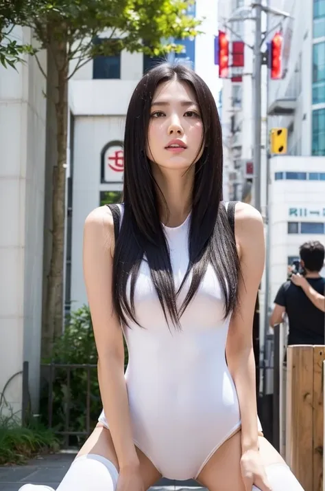 ### base ### 
独奏,1 girl,woman,20yo, japanese, (natural black hair, drill hair, long hair, straight hair), 
high-quality, 32k, ph...