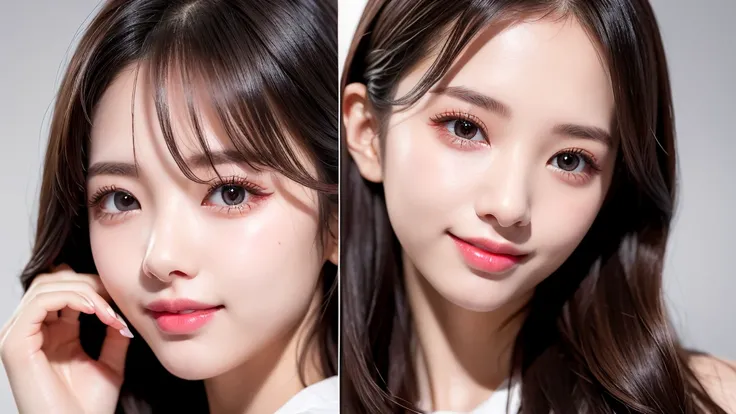 lumafusion、Video Editing、A 20-year-old girl with a cute smile、High resolution, Medium Hair,Natural color lip, Perfect beautiful face and fingers,Physiologically correct body、Beautifully detailed face、Perfect and beautiful double eyelids、Small face