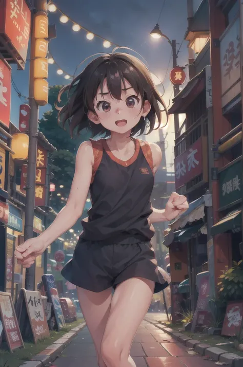 1girl, Tokyo street,night, cityscape,city lights, upper body,close-up, 8k, RAW photo, best quality, masterpiece,realistic, photo-realistic,  Anime v1