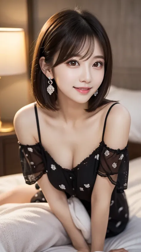 masterpiece、best quality、high resolution、wallpaper、Practical、Bright Lights、Professional lighting、Soft lighting、Japanese women、30 years old、aldult、Beautiful woman、action、Gravure printing、Sexy、so beautiful、Beautiful skin、Exquisite、Delicate face、Slim、short ha...