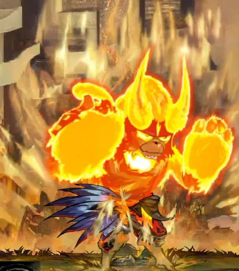 Raging Fire Ape