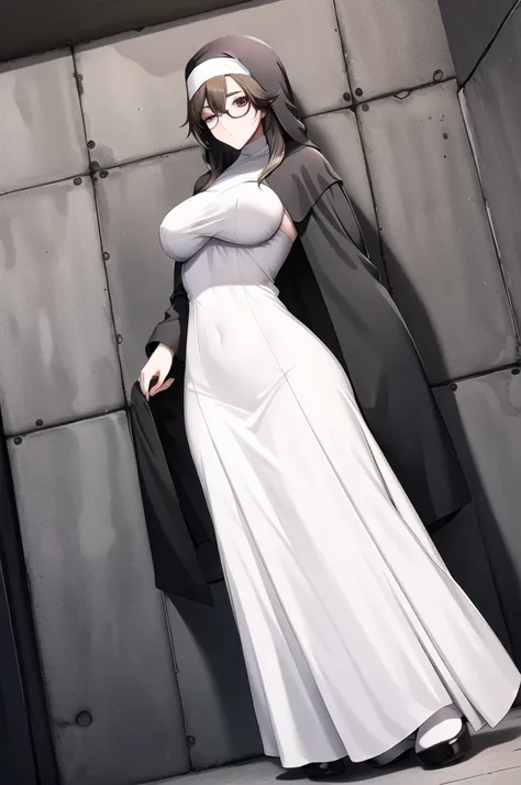 female,sister anna,nun,full body shot