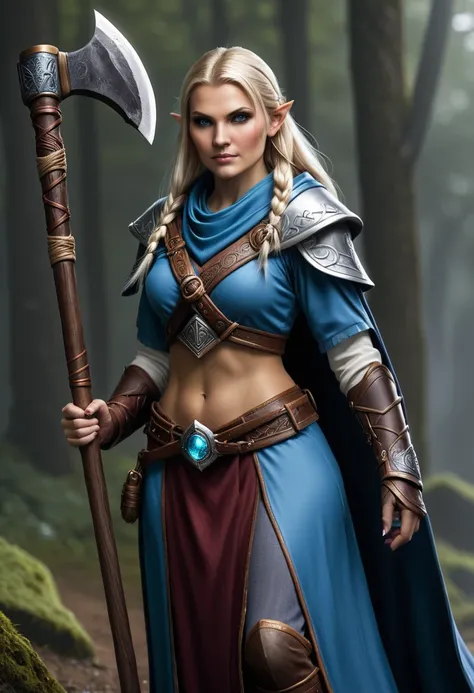 female mage wiking axe