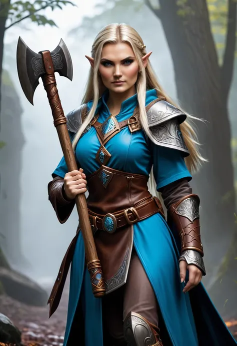 female mage wiking axe