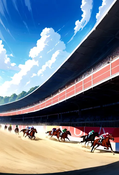 Reiwa 6、Horse Racing、July 14、Hakodate Memorial G3、Footage from just before the goal、from the front、Future Sight、Highest quality、Wide range of view、1st to 3rd place