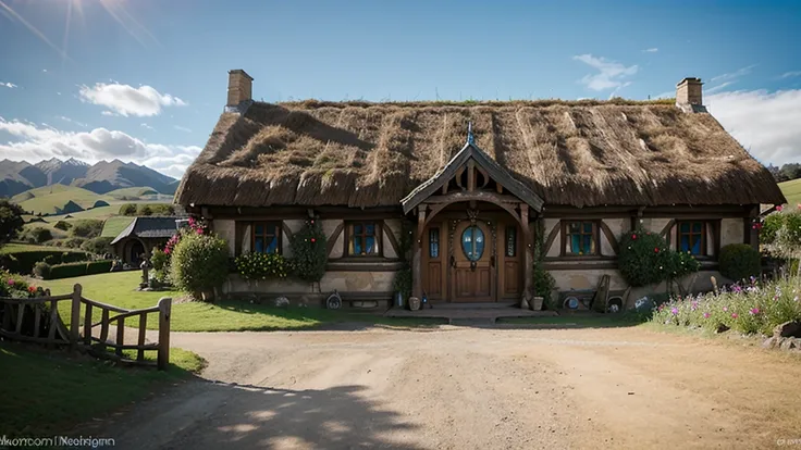 Hobbiton, New Zealand. The lord of the rings