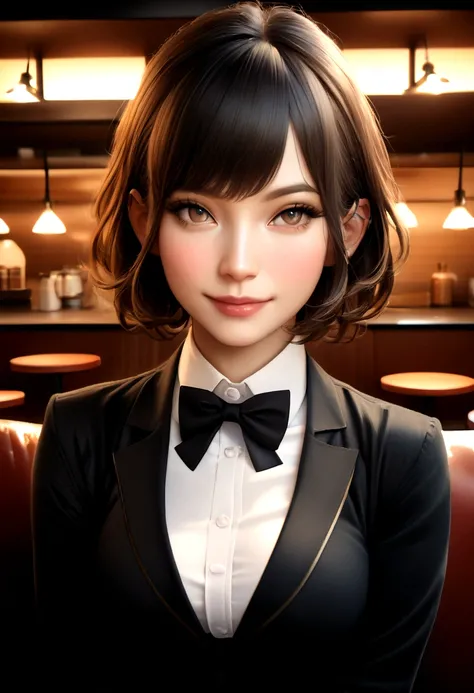 (8k, RAW photo, best quality, masterpiece:1.2), (realistic, photo-realistic:1.37), ultra-detailed,
1 girl,cute, solo,beautiful detailed sky,detailed cafe,night,sitting,dating,(nose blush),(smile:1.1),(closed mouth),large breasts, seductive smile, large apa...