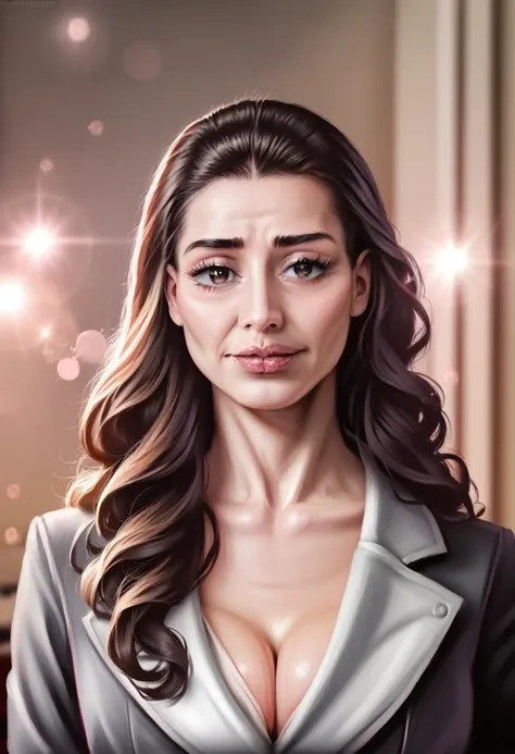 a highly detailed and realistic portrait of a young woman, beautiful detailed eyes, beautiful detailed lips, extremely detailed eyes and face, long eyelashes, smooth porcelain skin, delicate facial features, elegant hairstyle, intricate jewelry, luxurious ...