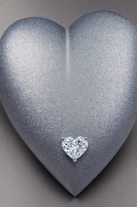 diamond style heart 