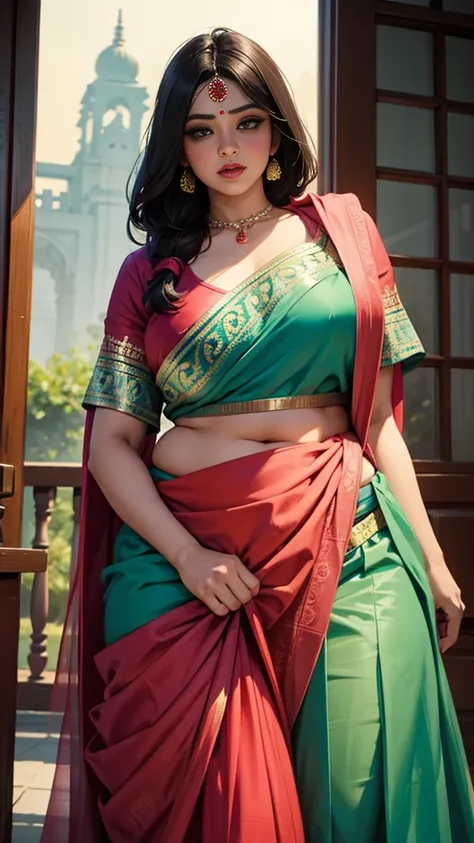 Desi bbw indian saree