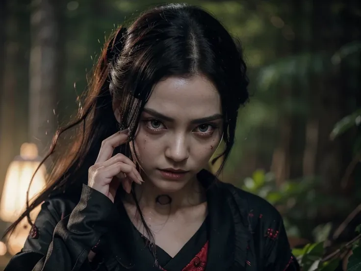 Kimetsu no yaiba

And Disturbing dark creepy very thin figure with long arms and long legs and very long fingers, Bloody, Horror, Violence, disgusting, gloomy scary Forrest, disturbing, Psycho Terror, horror, monster creature, Best Quality, Highest Definit...