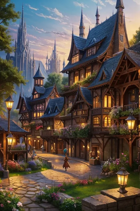 Draw fantasy characters such as fairies or dragons and place them in real settings such as a modern city or countryside. Focus on the character&#39;s interactions with the surrounding environment to create interesting contrast.