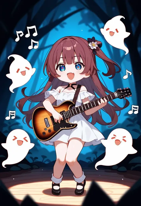 score_9, score_8_up, score_7_up, score_6_up, score_5_up, score_4_up, chibi, 2.5d, delicate and dynamic depiction, cute ghost liv...