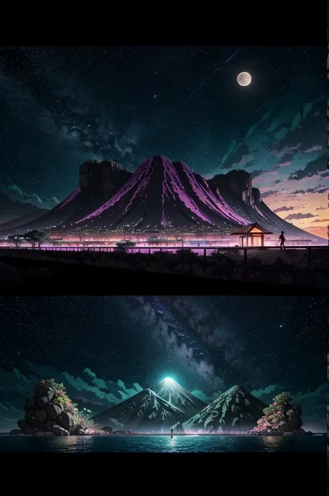 anime (best-quality:0.8), (best-quality:0.8), perfect anime illustration, weve been trying to reach you about your cars extended warranty, An illustration in collage style, with giant boulders, brutalist building sections, terraces, stairs, cacti, agave, c...