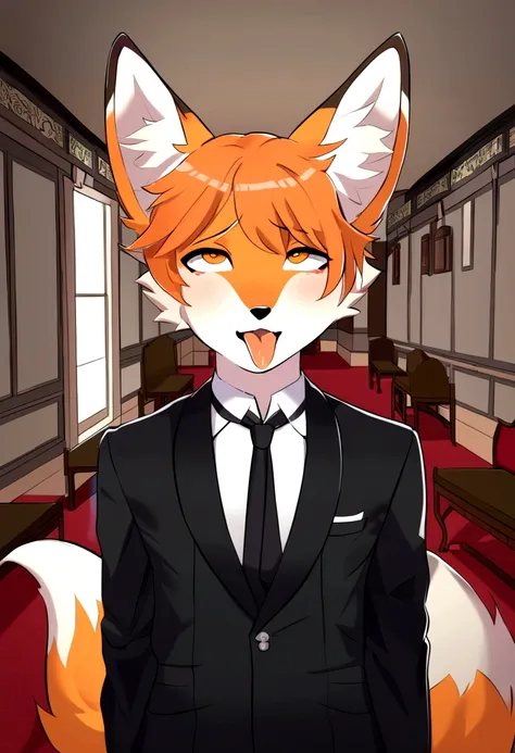 shota, orange fox, Boy, fox boy, Funeral parlor, Ahegao, just penis, 