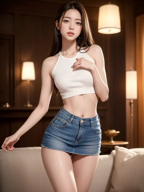 8K, masutepiece, Very sexual body 、Raw foto, Best Quality, More bold exposure 、Photorealistic, Wallpapers with extreme details CG Unity 8K, depth of fields, Cinematic Light, lensflare, Ray traching, (Extremely beautiful face, Beautiful lips, beautidful eye...