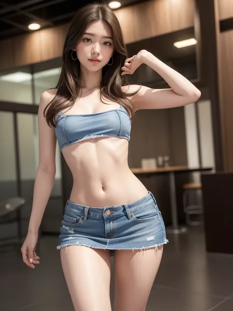 8K, masutepiece, (Very sexual body:1.3) 、Raw foto, Best Quality, More bold exposure 、Photorealistic, Wallpapers with extreme details CG Unity 8K, depth of fields, Cinematic Light, lensflare, Ray traching, (Extremely beautiful face, Beautiful lips, beautidf...