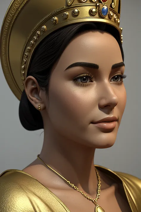 Draw 3D Animation of beautiful historical queens