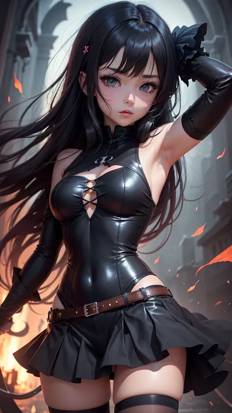 Anime girl dark 