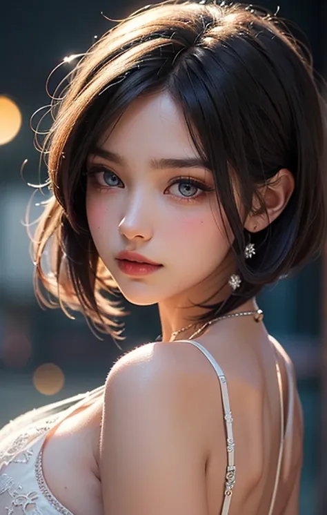 (UHD, Retina, masterpiece, precise, Anatomically correct, Textured Skin, Super Detail, High Detail, high quality, best quality, high resolution, 1080P, HD, 4K, 8K, 16K), (Beautiful and delicate eyes, Beautiful and delicate lips, Extremely detailed eyes and...