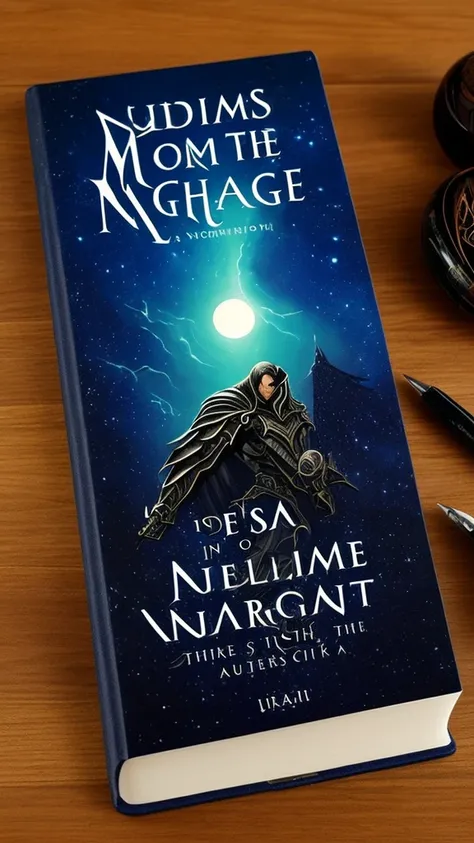 create a cover without inscriptions for the book, in the arms of the night