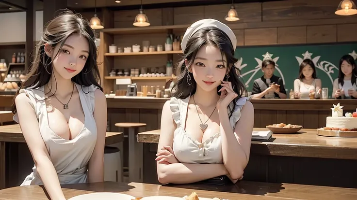 
(((((Emphasize cleavage)))))
((((((Sleeveless white sailor suit))))))
((((((((Heavy makeup))))))))
(((I can see my belly button)))
(((((((お洒落でcuteInside the Starbucks store)))))))
8K、RAW Photos、Highest quality、Super detailed、Super Resolution、Ultra HD、8K壁紙...