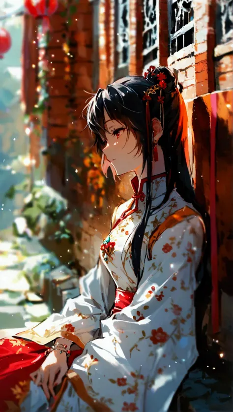 China dress,(Ayanami Rei),Lying on the wall,E7E48U