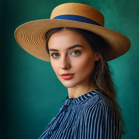 
femme arafée dans un chapeau debout dans une pièce avec beaucoup de photos, portrait doux 8 k, Sergueï Zabeline, photographie couleur portrait 4k, par Fiodor Rokotov, Photographie de portrait artistique 8k, Alexeï Egorov, par Irakli Nadar, Superbe portrai...